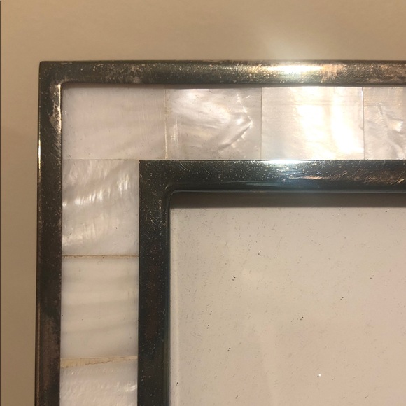 Pottery Barn Silver and Cream Frame - Picture 5 of 5